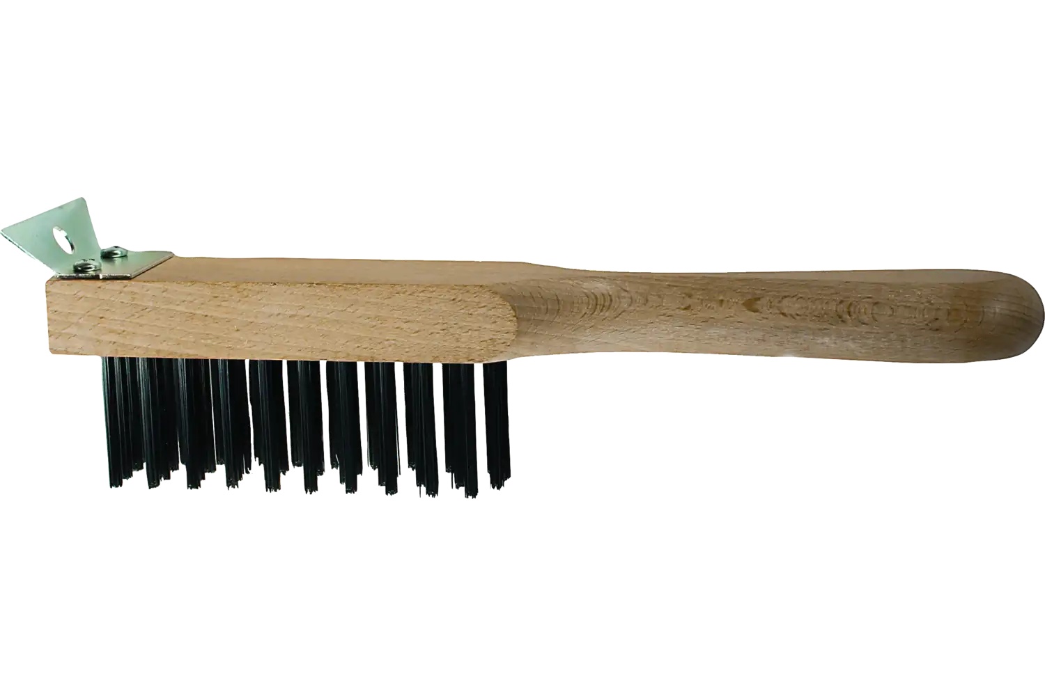 Picture of Pferd Heavy Duty Scratch Brush - Scraper 4X11 Rows .012 Carbon Steel Wire
